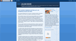 Desktop Screenshot of bebejulian.blogspot.com