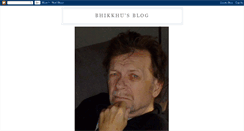 Desktop Screenshot of bhikkusblog.blogspot.com