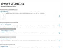 Tablet Screenshot of oldlordaeron.blogspot.com