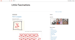Desktop Screenshot of littlefascinations.blogspot.com