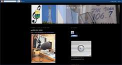 Desktop Screenshot of fmvida106.blogspot.com