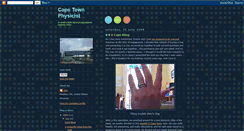 Desktop Screenshot of capetownphysicist.blogspot.com