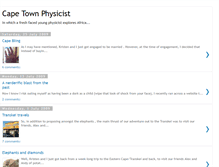 Tablet Screenshot of capetownphysicist.blogspot.com