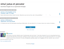 Tablet Screenshot of justusetpeccator.blogspot.com