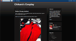 Desktop Screenshot of chikaracosplay.blogspot.com