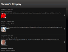 Tablet Screenshot of chikaracosplay.blogspot.com