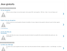 Tablet Screenshot of jeux-libres.blogspot.com