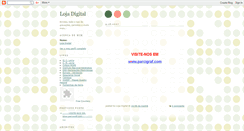 Desktop Screenshot of lojadigital.blogspot.com