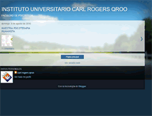 Tablet Screenshot of institutouniversitariocarlrogersqroo.blogspot.com