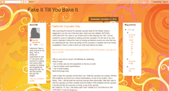 Desktop Screenshot of fakebaker.blogspot.com