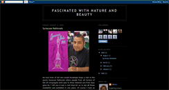 Desktop Screenshot of fascinatedwithnatureandbeauty.blogspot.com