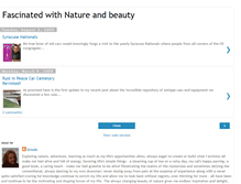 Tablet Screenshot of fascinatedwithnatureandbeauty.blogspot.com