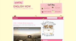 Desktop Screenshot of englishnow04.blogspot.com