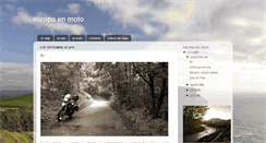 Desktop Screenshot of europa-en-moto.blogspot.com