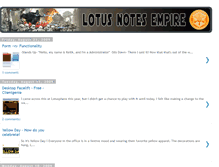 Tablet Screenshot of lotusnotesempire.blogspot.com