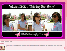 Tablet Screenshot of aellynn.blogspot.com