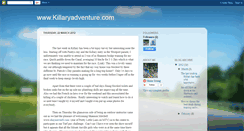 Desktop Screenshot of killaryadventure.blogspot.com
