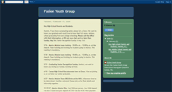 Desktop Screenshot of gracefusionyouth.blogspot.com