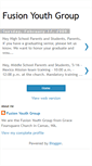Mobile Screenshot of gracefusionyouth.blogspot.com