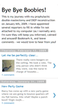 Mobile Screenshot of byebye-boobies.blogspot.com