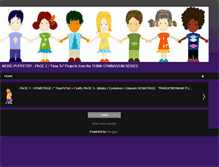 Tablet Screenshot of esl-puppetry-and-more-page2.blogspot.com