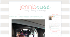 Desktop Screenshot of jennierosedesigns.blogspot.com