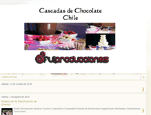 Tablet Screenshot of cascadasdechocolate.blogspot.com