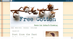 Desktop Screenshot of freecottonclub.blogspot.com