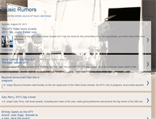 Tablet Screenshot of music-rumors.blogspot.com