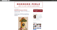 Desktop Screenshot of mormorsperle.blogspot.com