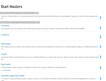 Tablet Screenshot of duelmasters109.blogspot.com