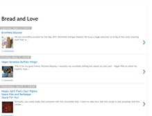 Tablet Screenshot of breadandlove.blogspot.com