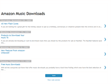 Tablet Screenshot of amazonmusic567.blogspot.com