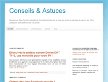 Tablet Screenshot of conseils-astuces.blogspot.com