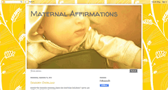 Desktop Screenshot of maternalbliss.blogspot.com