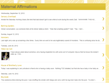 Tablet Screenshot of maternalbliss.blogspot.com