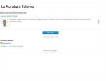 Tablet Screenshot of lamuraturaesterna.blogspot.com