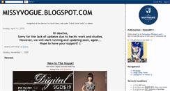 Desktop Screenshot of missyvogue.blogspot.com