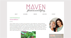 Desktop Screenshot of mavenfloral.blogspot.com