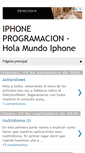 Mobile Screenshot of helloworldiphone.blogspot.com