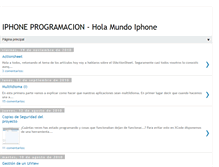 Tablet Screenshot of helloworldiphone.blogspot.com