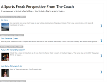 Tablet Screenshot of couchsportsfreak.blogspot.com