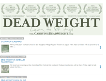 Tablet Screenshot of deadweightmovie.blogspot.com