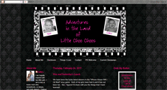 Desktop Screenshot of littlechoochoos.blogspot.com