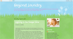 Desktop Screenshot of beyondlaundry.blogspot.com