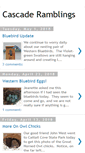 Mobile Screenshot of cascaderamblings.blogspot.com