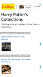 Mobile Screenshot of harrypotterscollections.blogspot.com