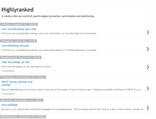 Tablet Screenshot of highlyranked.blogspot.com