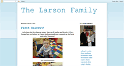 Desktop Screenshot of larsonfamdango.blogspot.com