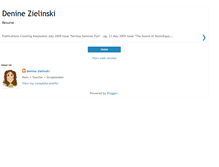 Tablet Screenshot of deninezielinskiresume.blogspot.com